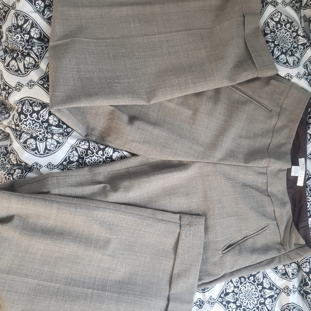 Nougat London wool-viscose pants